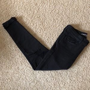 American Eagle black jeggings